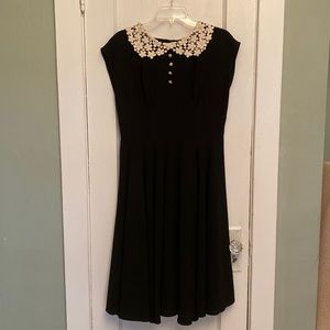 Hell bunny London black swing dress in medium